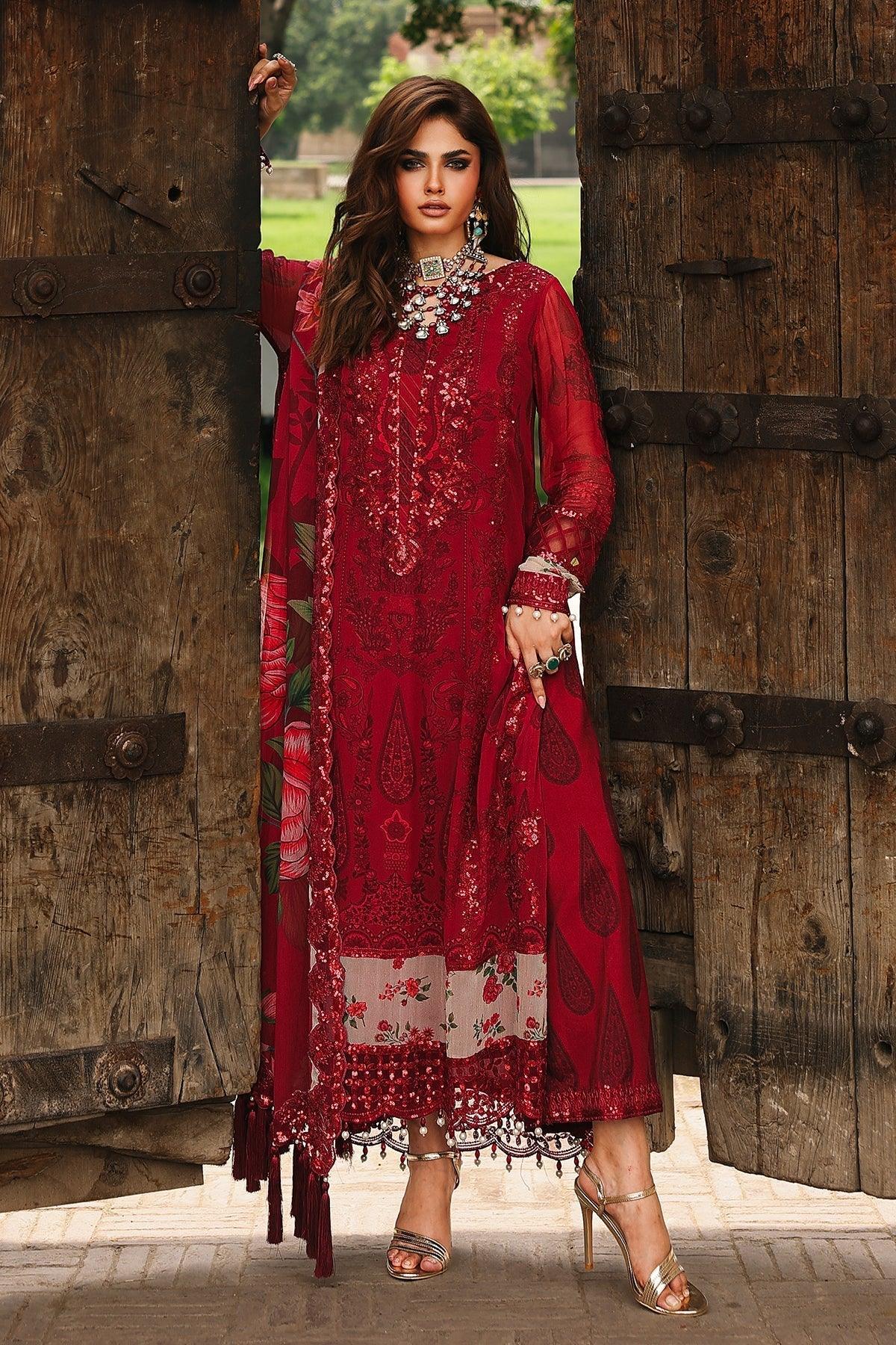 Charizma | Vasal Chiffon 25 | VSL25-25 G - Aqsa Fabrics