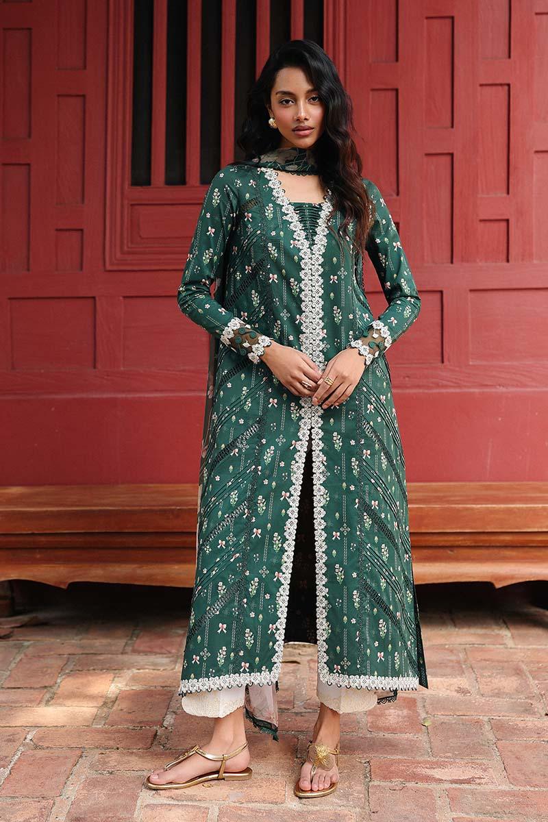 Qalamkar | Q Prints 26 | AX-09 (B) GREER - Aqsa Fabrics