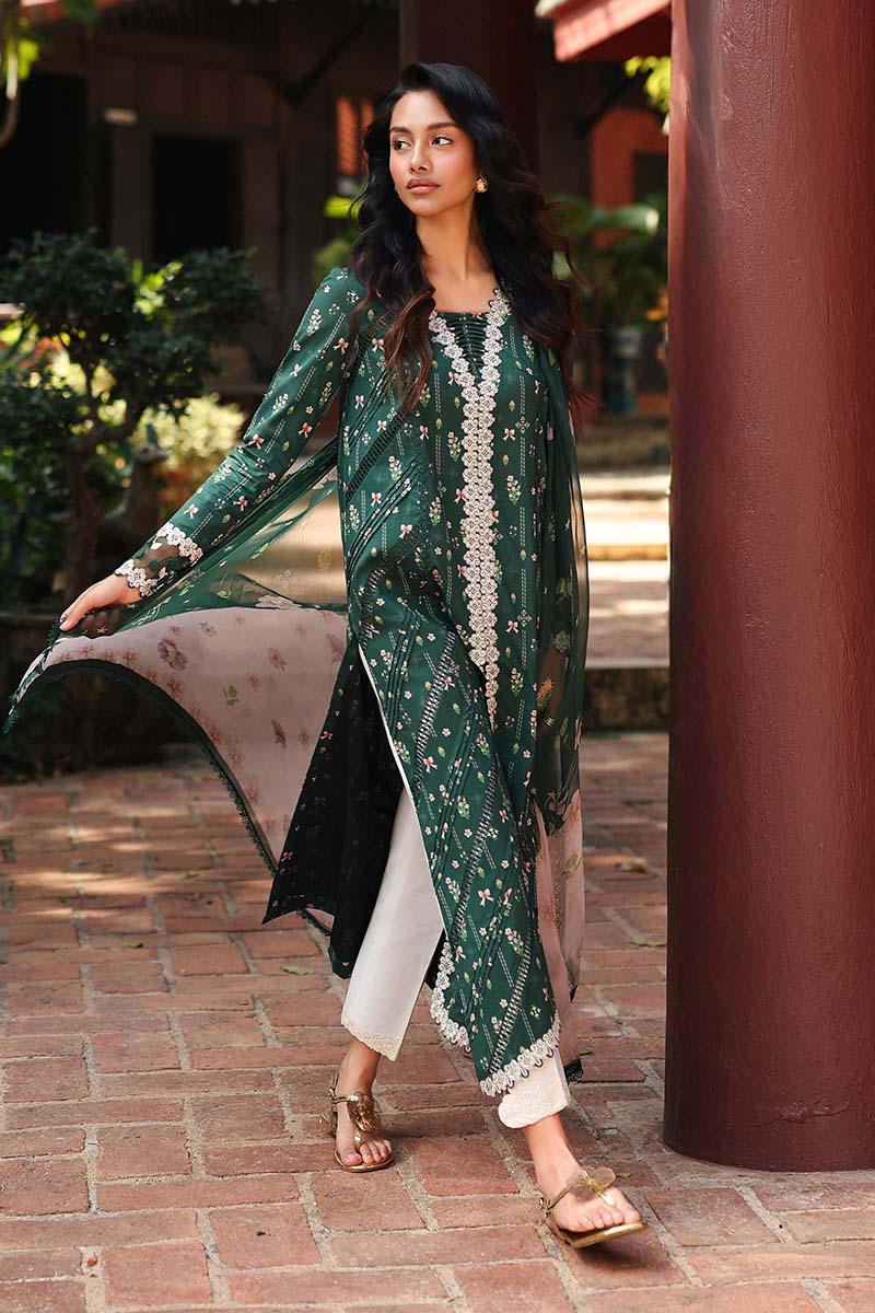 Qalamkar | Q Prints 26 | AX-09 (B) GREER - Aqsa Fabrics