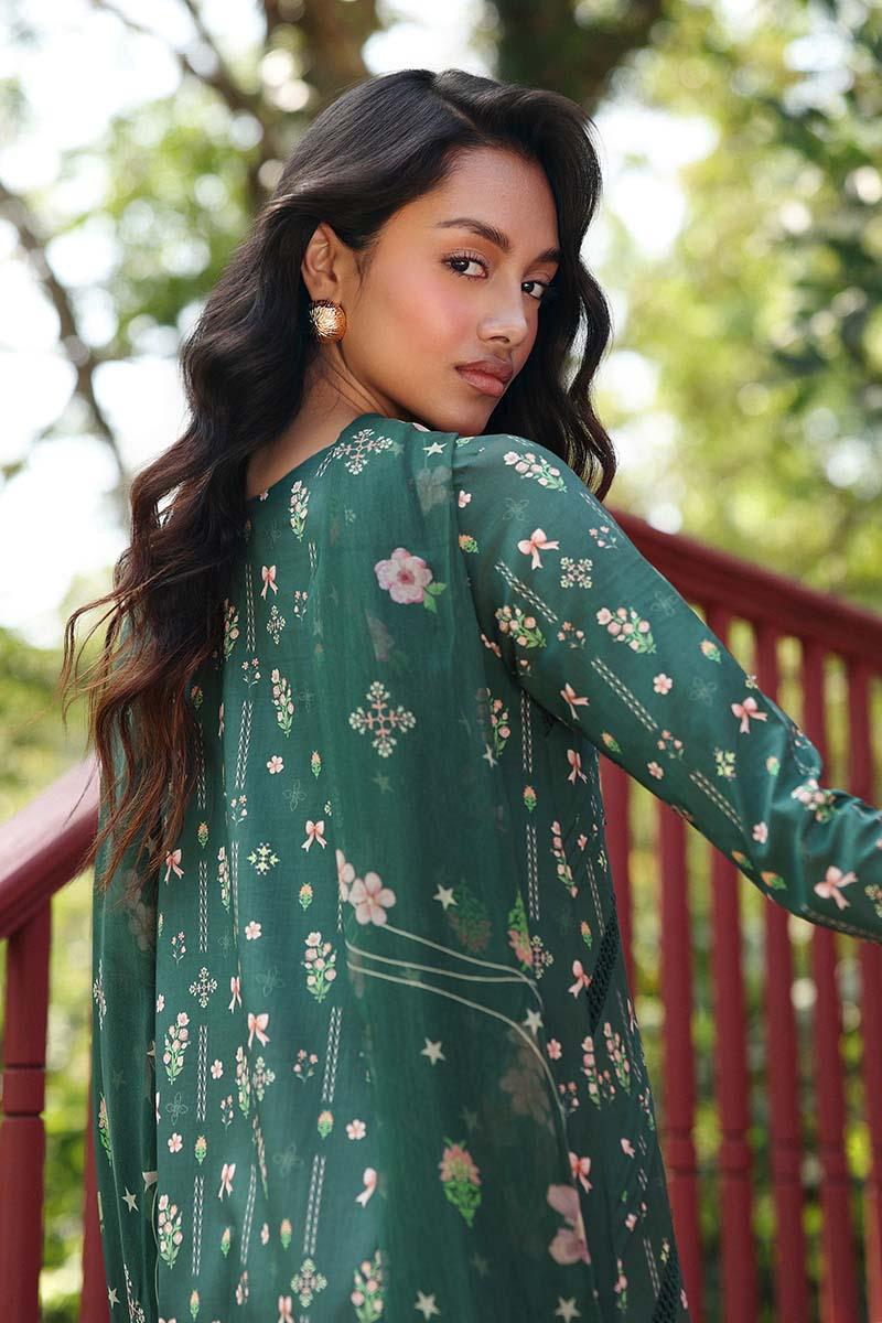 Qalamkar | Q Prints 26 | AX-09 (B) GREER - Aqsa Fabrics