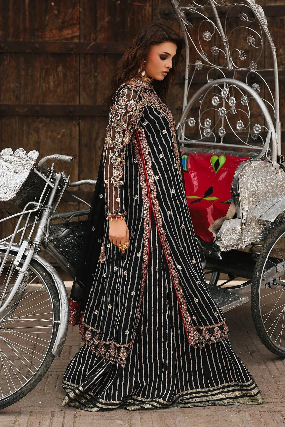 Charizma | Vasal Chiffon 25 | VSL25-26 F - Aqsa Fabrics