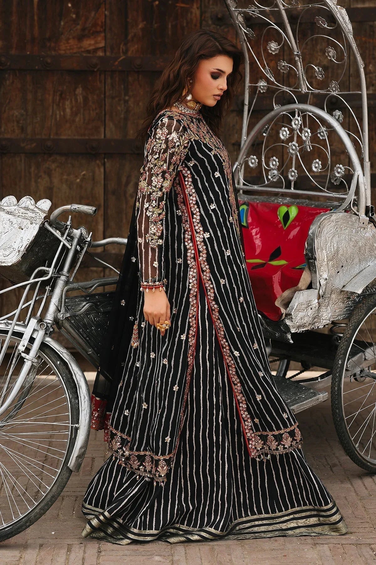 Charizma | Vasal Chiffon 25 | VSL25-26 F - Aqsa Fabrics