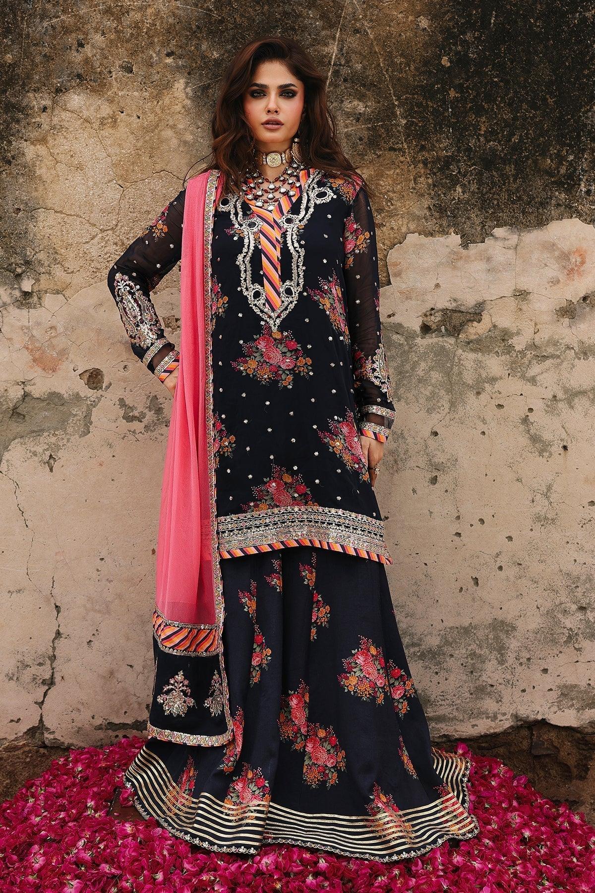 Charizma | Vasal Chiffon 25 | VSL25-29 B - Aqsa Fabrics