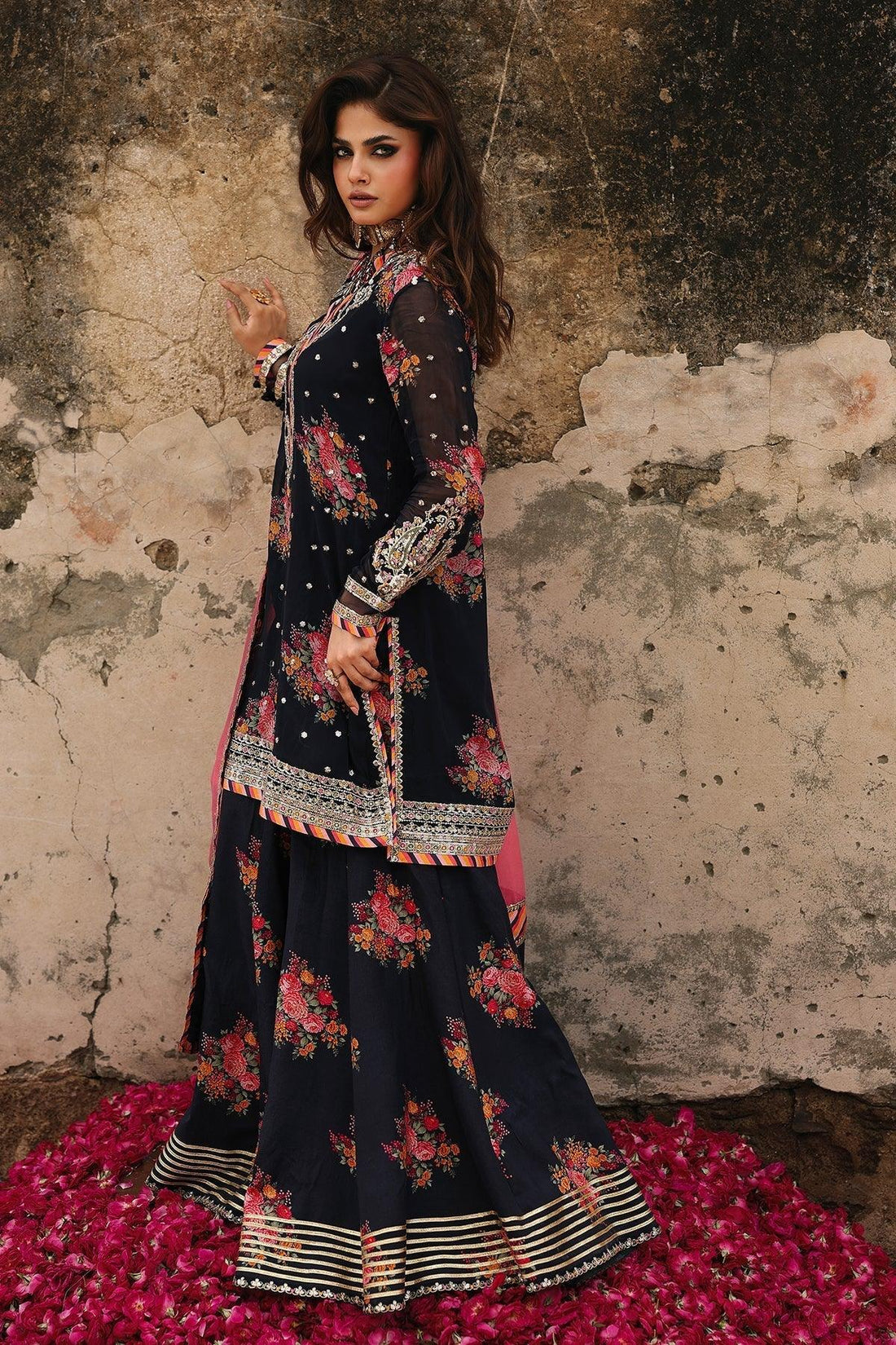 Charizma | Vasal Chiffon 25 | VSL25-29 B - Aqsa Fabrics