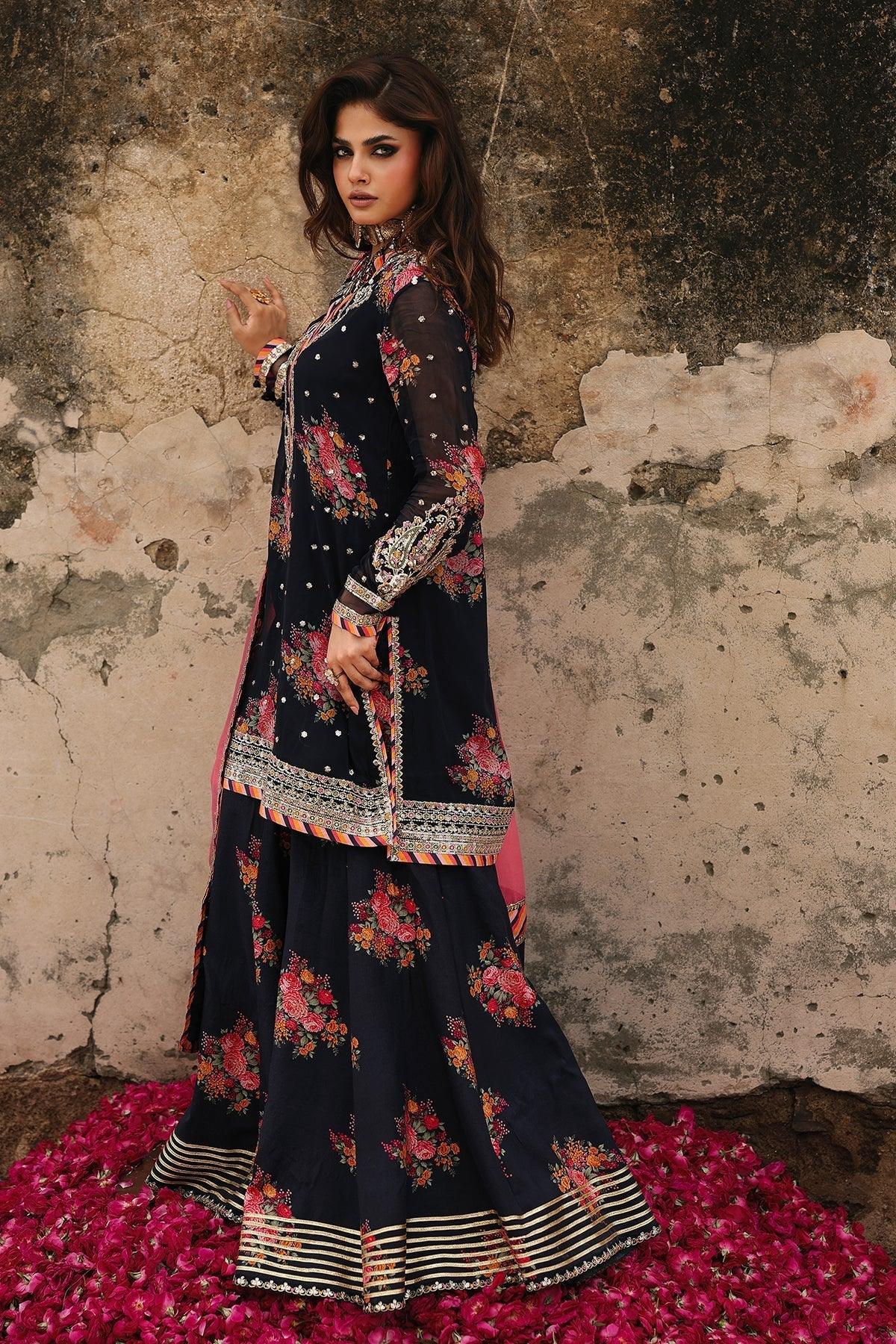 Charizma | Vasal Chiffon 25 | VSL25-29 B - Aqsa Fabrics