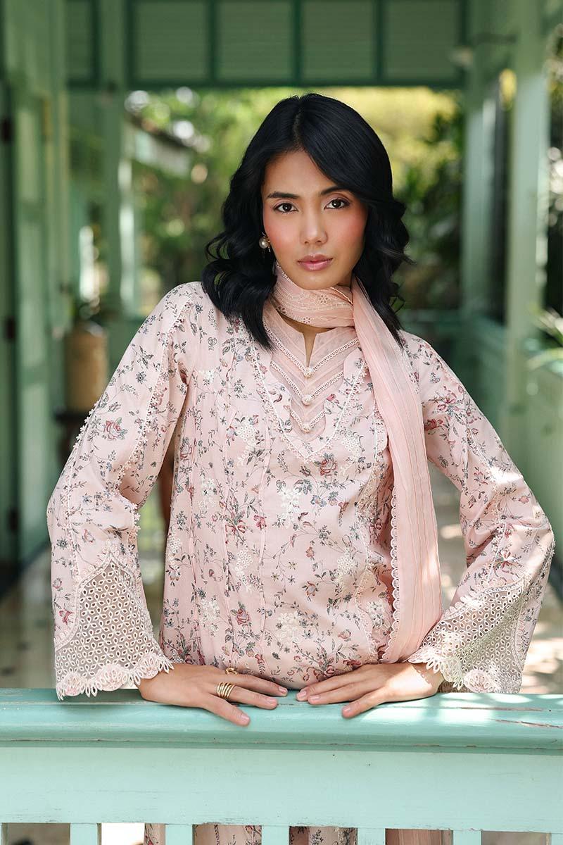 Qalamkar | Q Prints 26 | AX-02 (B) KENA - Aqsa Fabrics