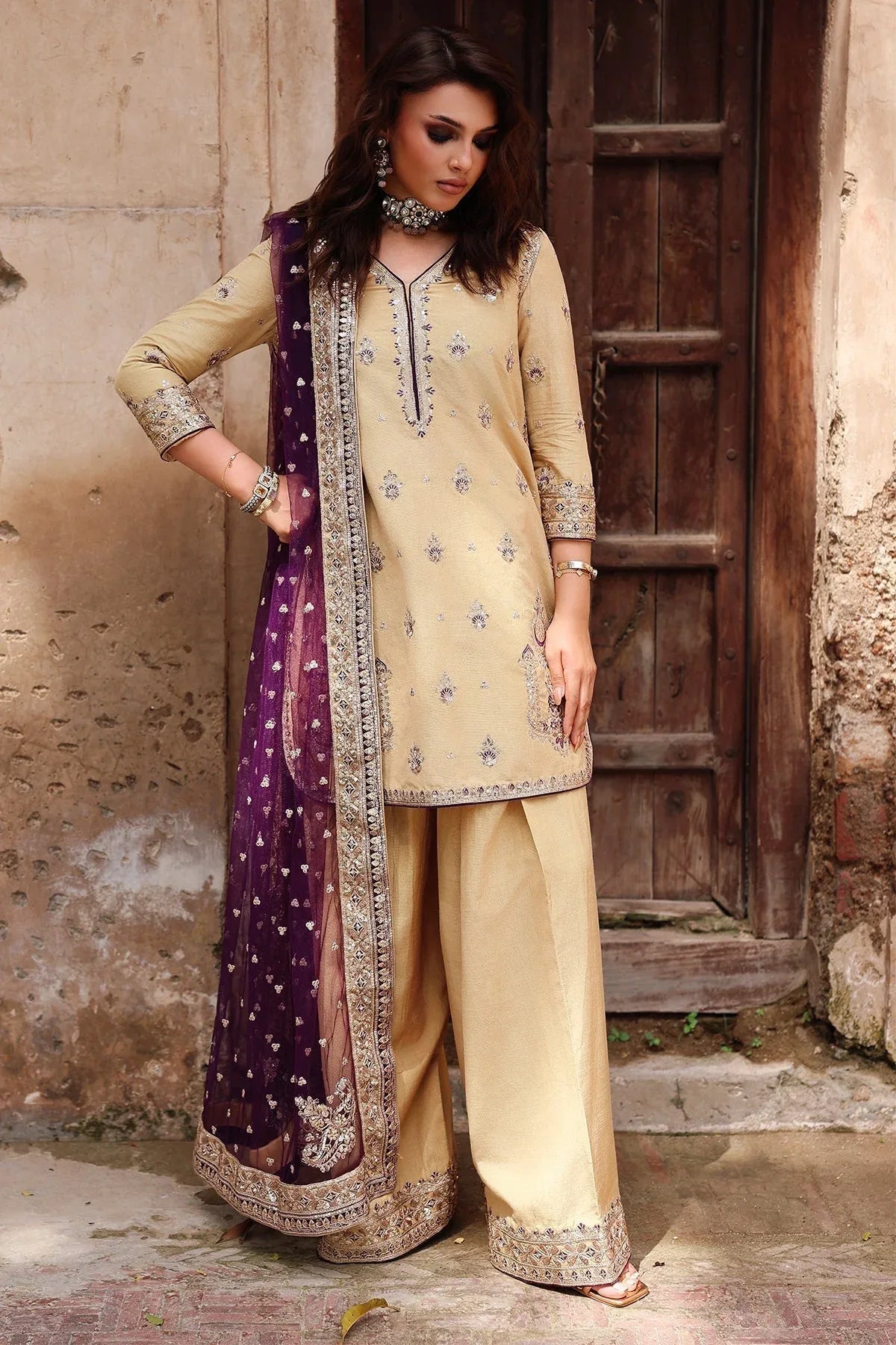 Charizma | Festive Pret | CMA-5-123A - Aqsa Fabrics