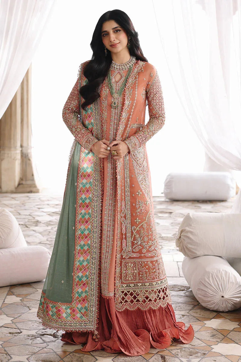 Qalamkar | Shadmaani Formals 25 | RH-04 ZEHRA - Aqsa Fabrics