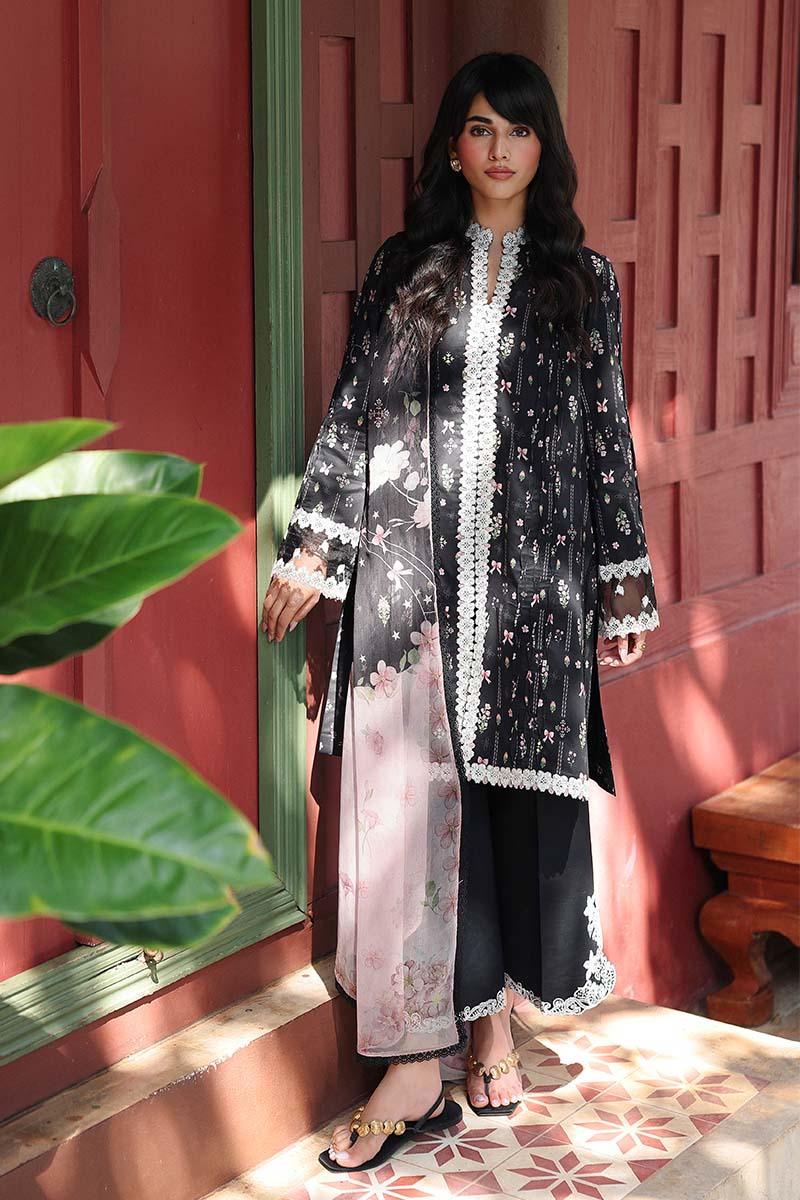 Qalamkar | Q Prints 26 | AX-09 (A) FARAH - Aqsa Fabrics