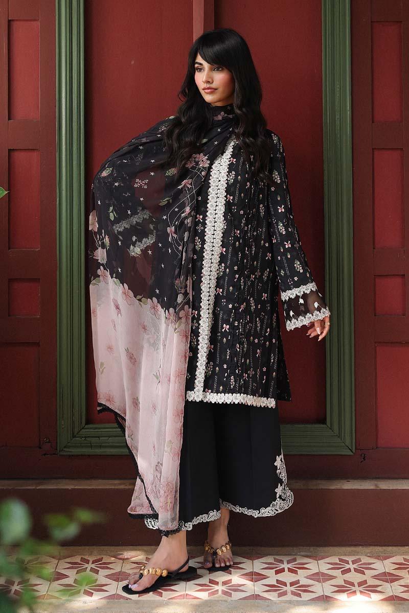 Qalamkar | Q Prints 26 | AX-09 (A) FARAH - Aqsa Fabrics