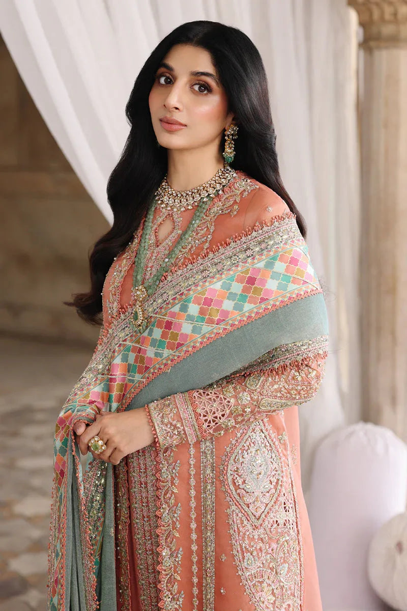 Qalamkar | Shadmaani Formals 25 | RH-04 ZEHRA - Aqsa Fabrics