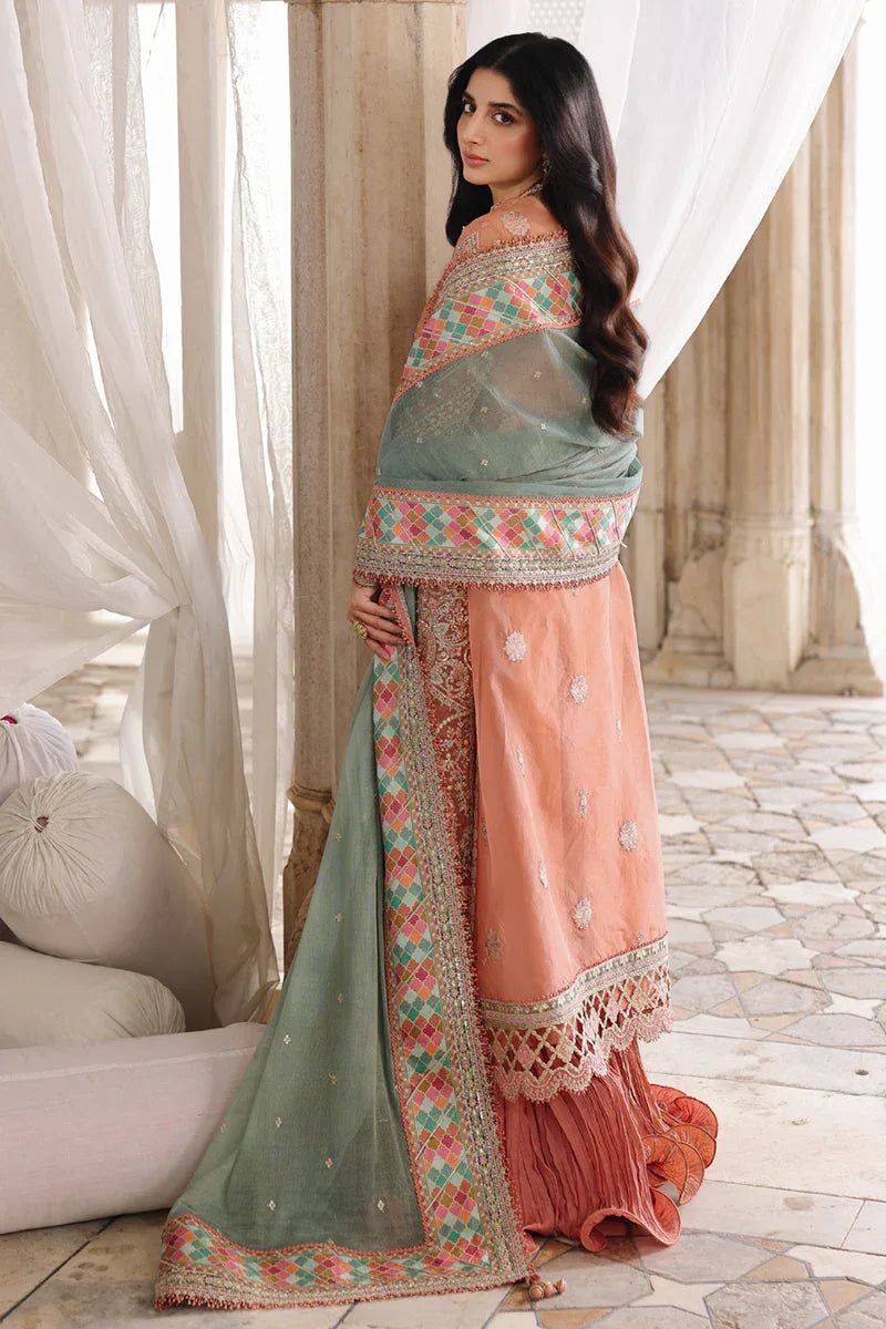 Qalamkar | Shadmaani Formals 25 | RH-04 ZEHRA - Aqsa Fabrics