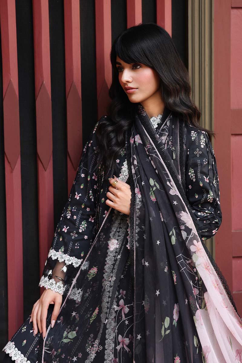 Qalamkar | Q Prints 26 | AX-09 (A) FARAH - Aqsa Fabrics