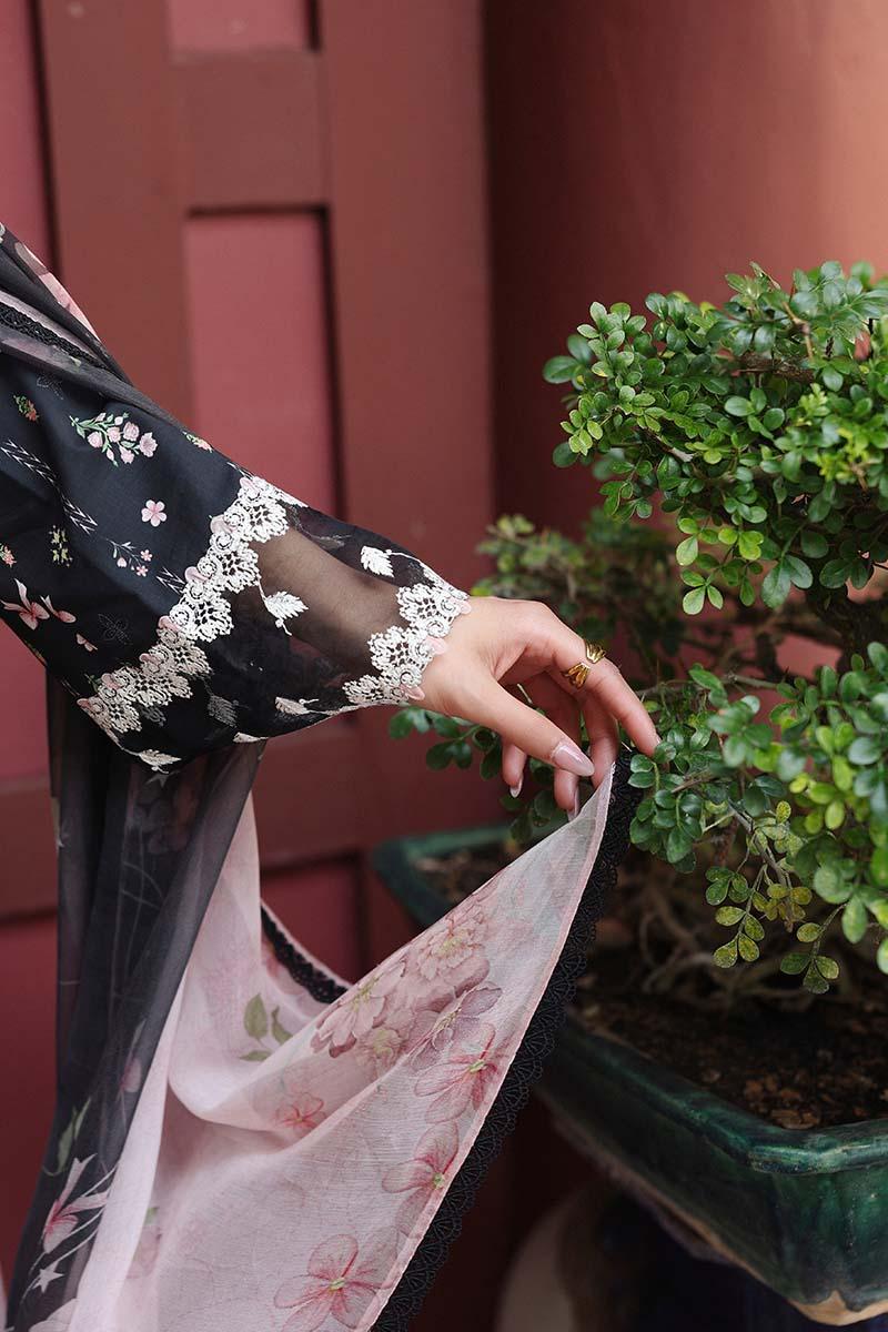 Qalamkar | Q Prints 26 | AX-09 (A) FARAH - Aqsa Fabrics