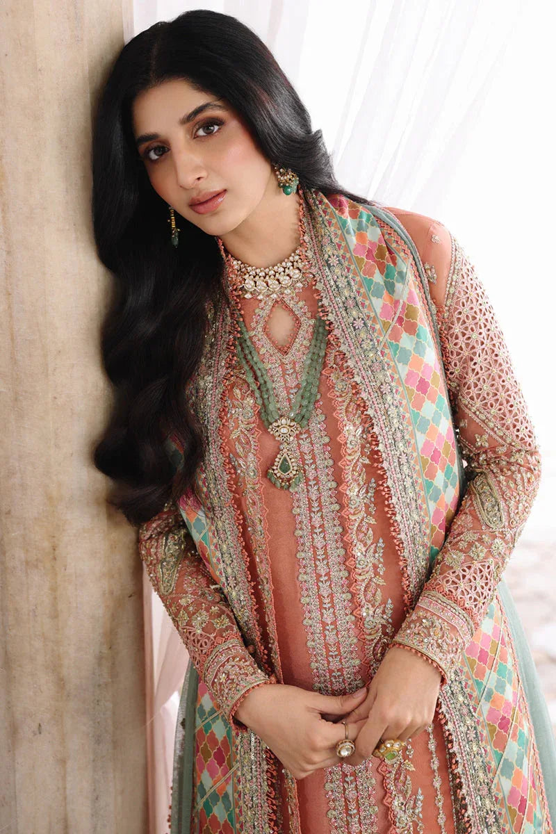 Qalamkar | Shadmaani Formals 25 | RH-04 ZEHRA - Aqsa Fabrics
