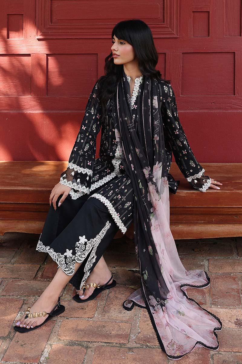 Qalamkar | Q Prints 26 | AX-09 (A) FARAH - Aqsa Fabrics