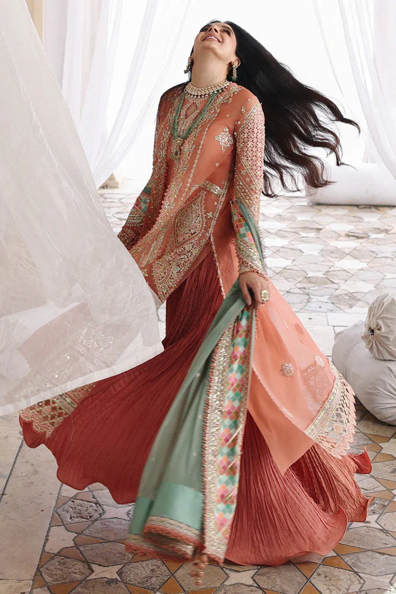 Qalamkar | Shadmaani Formals 25 | RH-04 ZEHRA - Aqsa Fabrics