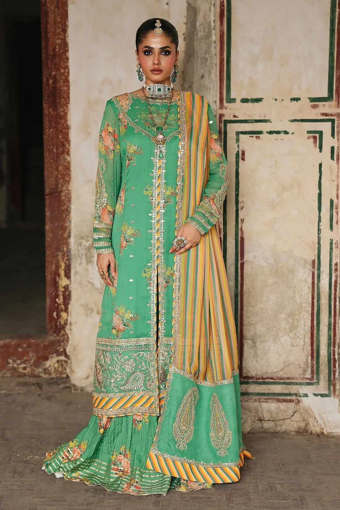 Charizma | Vasal Chiffon 25 | VSL25-28 A - Aqsa Fabrics