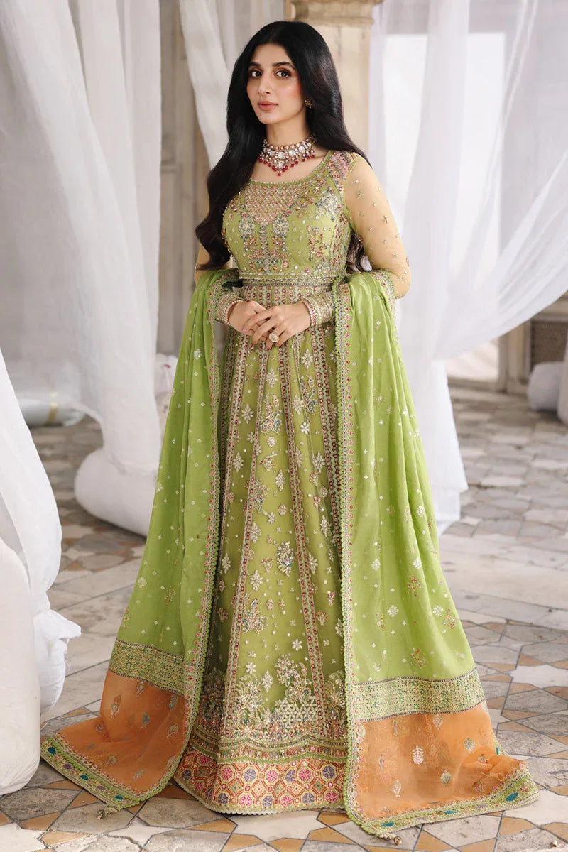 Qalamkar | Shadmaani Formals 25 | RH-03 GULNARA - Aqsa Fabrics