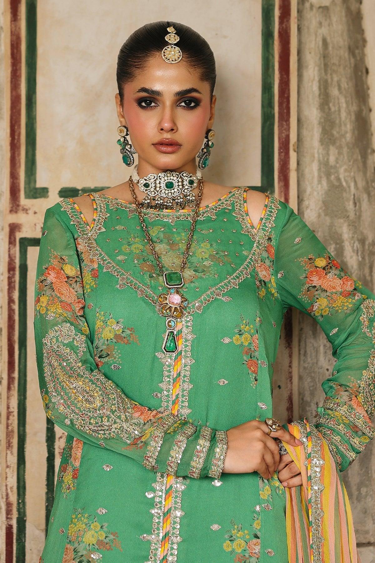 Charizma | Vasal Chiffon 25 | VSL25-28 A - Aqsa Fabrics