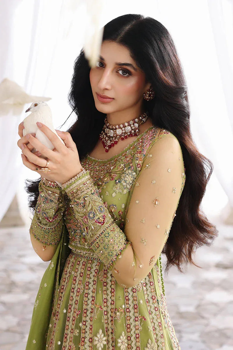 Qalamkar | Shadmaani Formals 25 | RH-03 GULNARA - Aqsa Fabrics