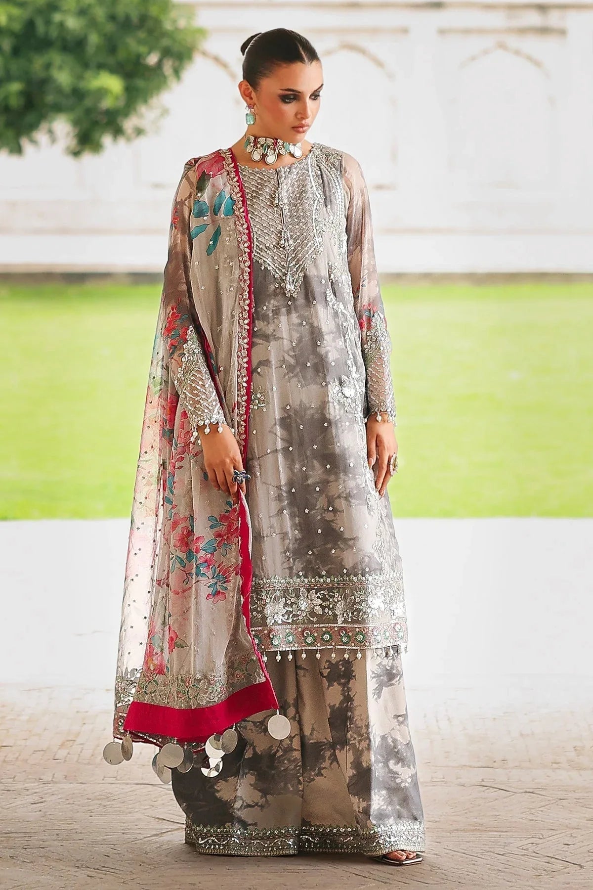 Charizma | Vasal Chiffon 25 | VSL25-27 F - Aqsa Fabrics