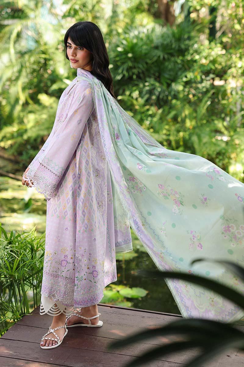 Qalamkar | Q Prints 26 | AX-03 (B) FIONA - Aqsa Fabrics