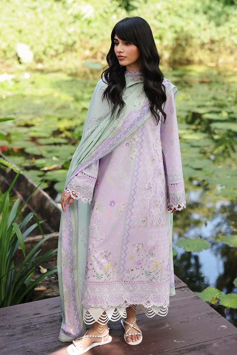 Qalamkar | Q Prints 26 | AX-03 (B) FIONA - Aqsa Fabrics