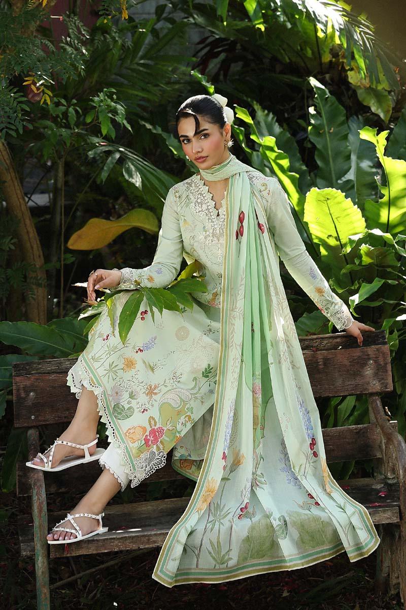 Qalamkar | Q Prints 26 | AX-01 (A) NEVE - Aqsa Fabrics