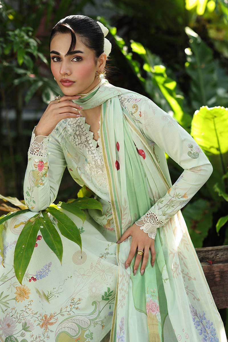 Qalamkar | Q Prints 26 | AX-01 (A) NEVE - Aqsa Fabrics