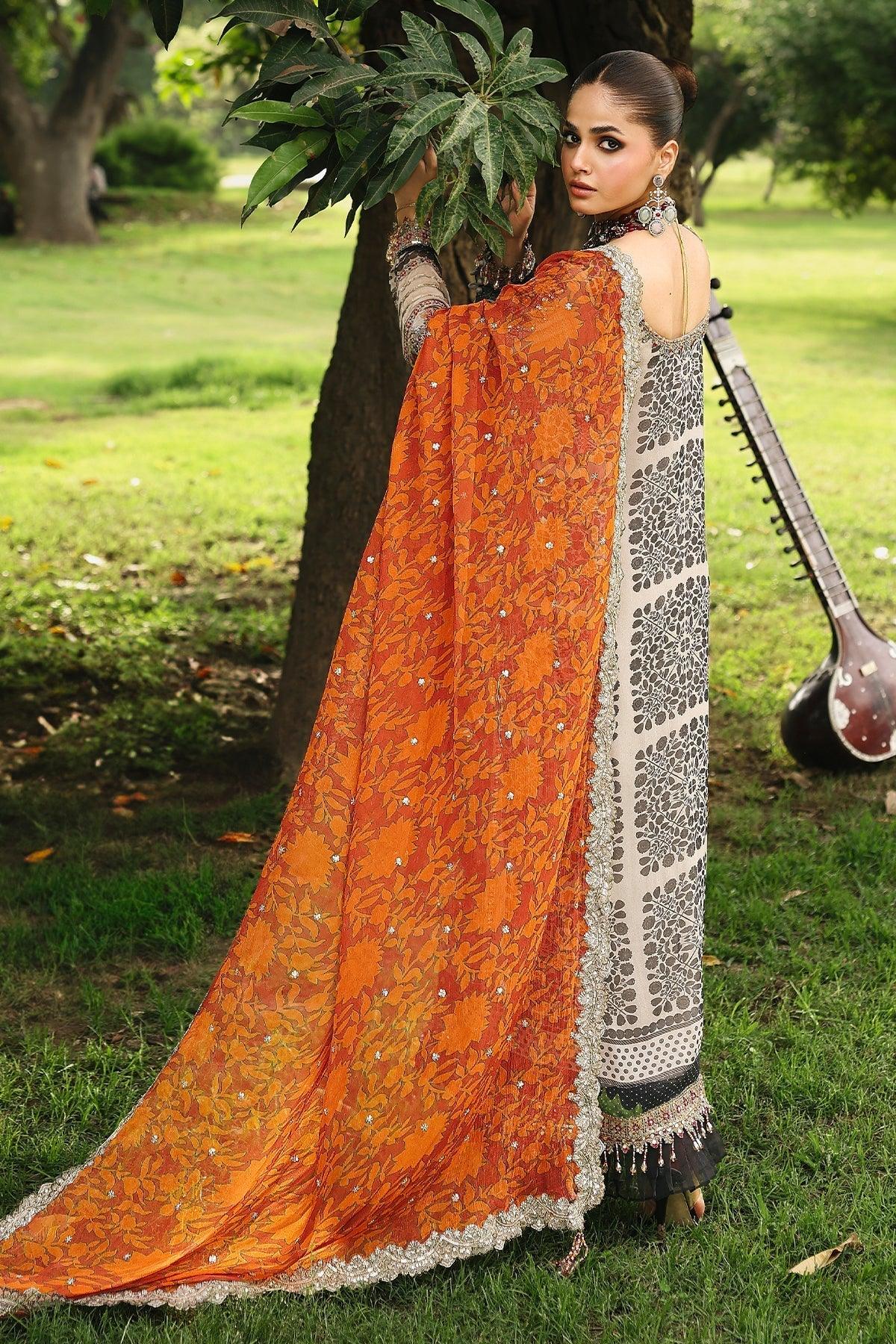 Charizma | Vasal Chiffon 25 | SL25-30 E - Aqsa Fabrics