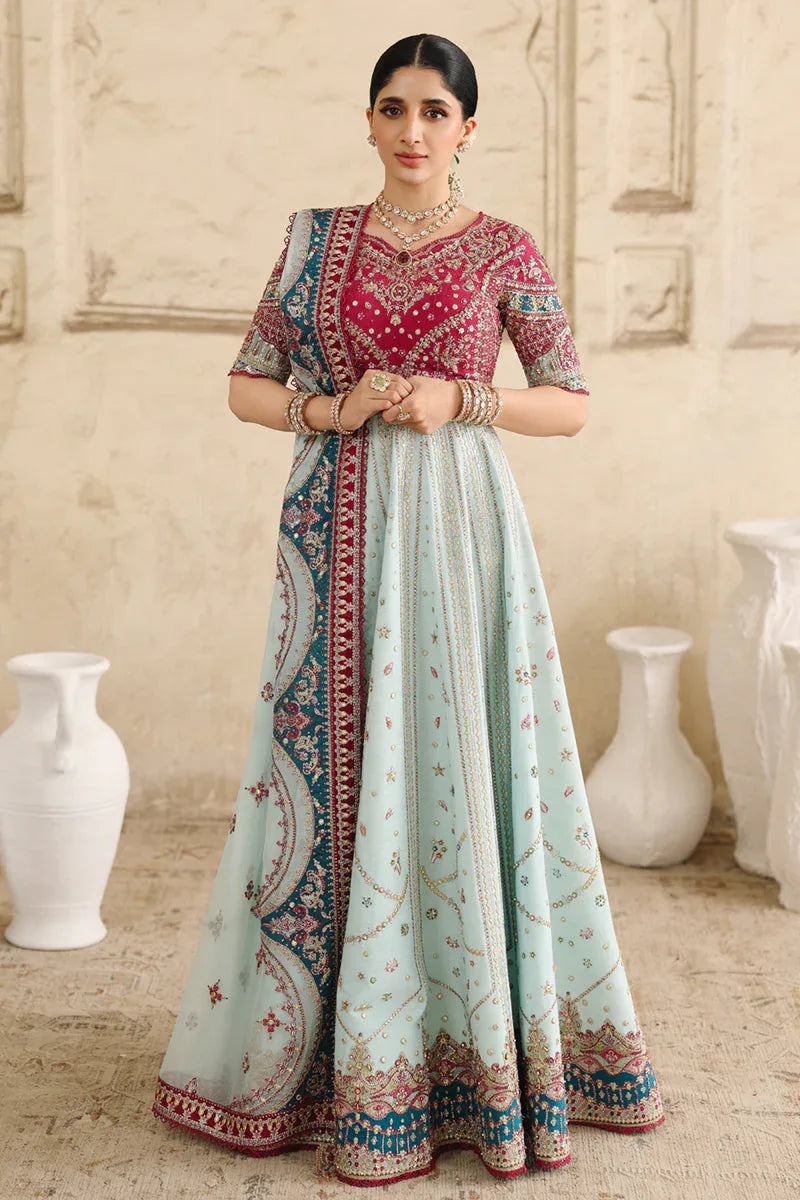 Qalamkar | Shadmaani Formals 25 | RH-08 LAYLA - Aqsa Fabrics