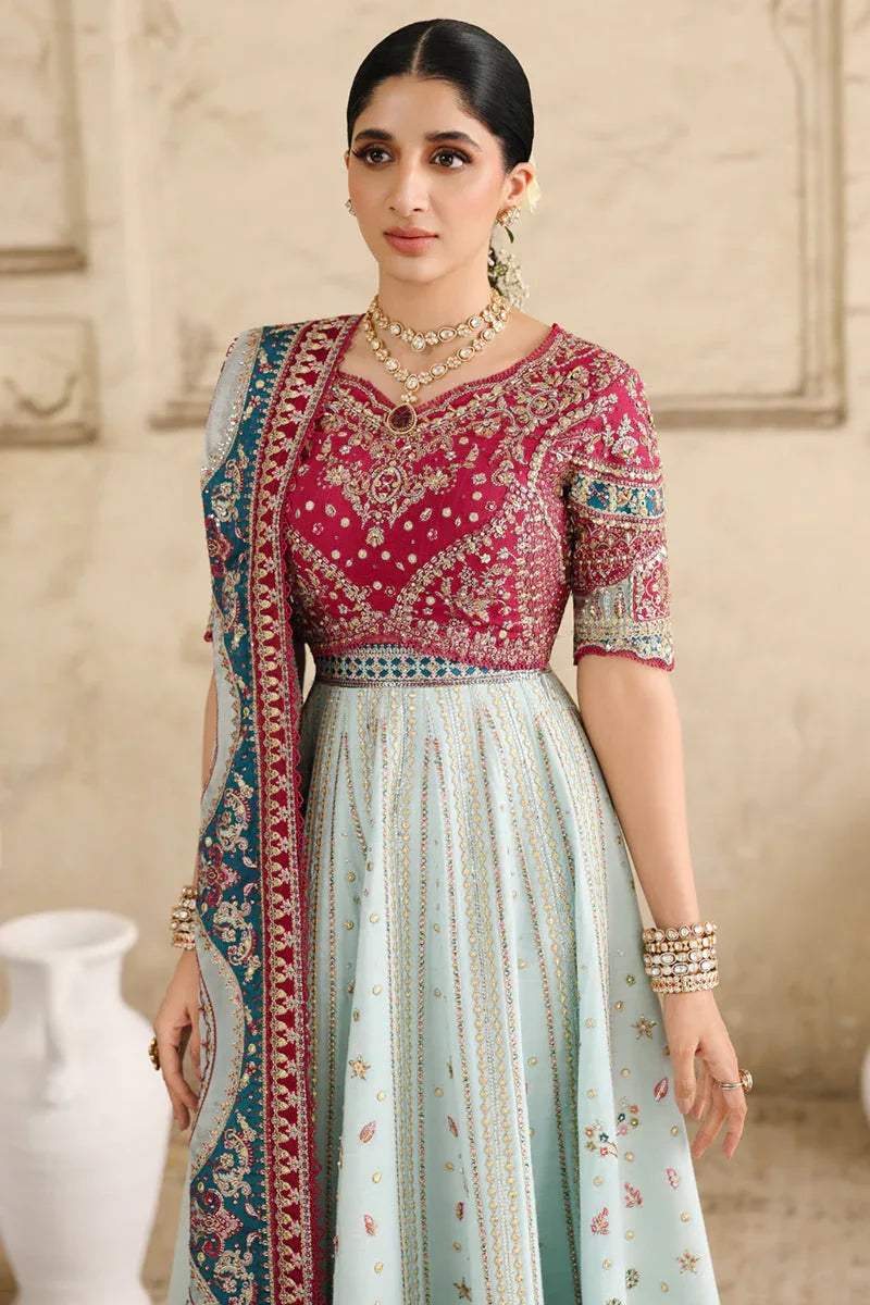 Qalamkar | Shadmaani Formals 25 | RH-08 LAYLA - Aqsa Fabrics