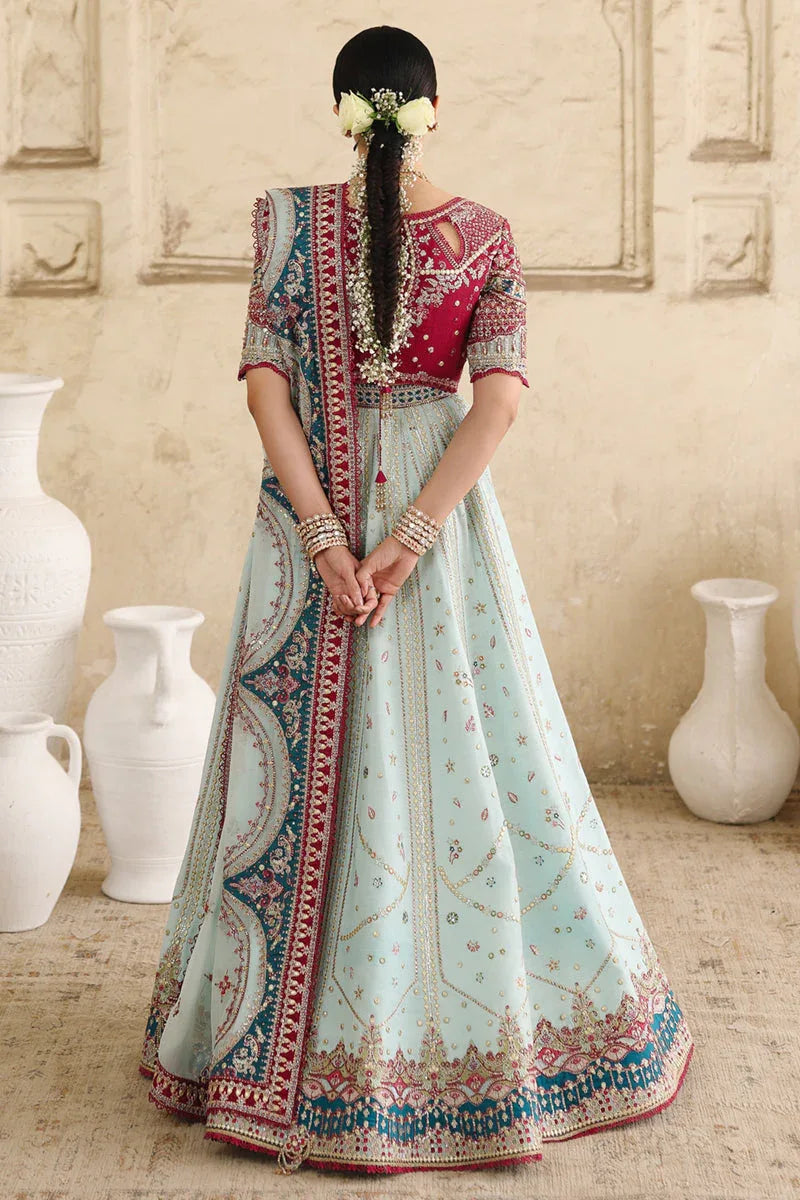 Qalamkar | Shadmaani Formals 25 | RH-08 LAYLA - Aqsa Fabrics