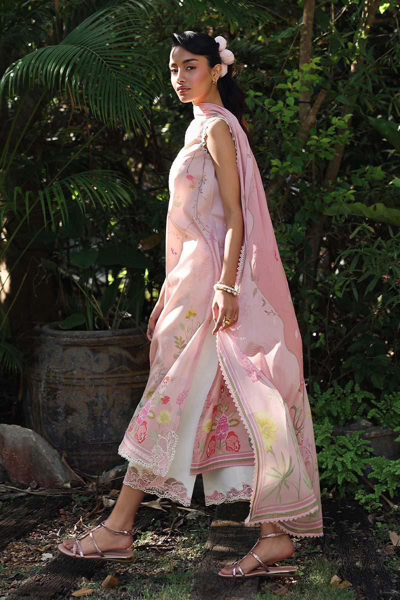 Qalamkar | Q Prints 26 | AX-01 (B) IONA - Aqsa Fabrics
