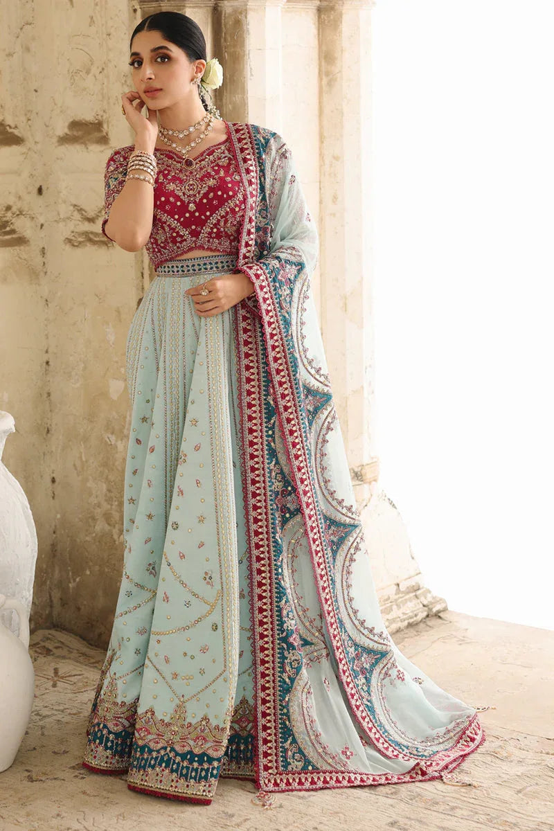 Qalamkar | Shadmaani Formals 25 | RH-08 LAYLA - Aqsa Fabrics