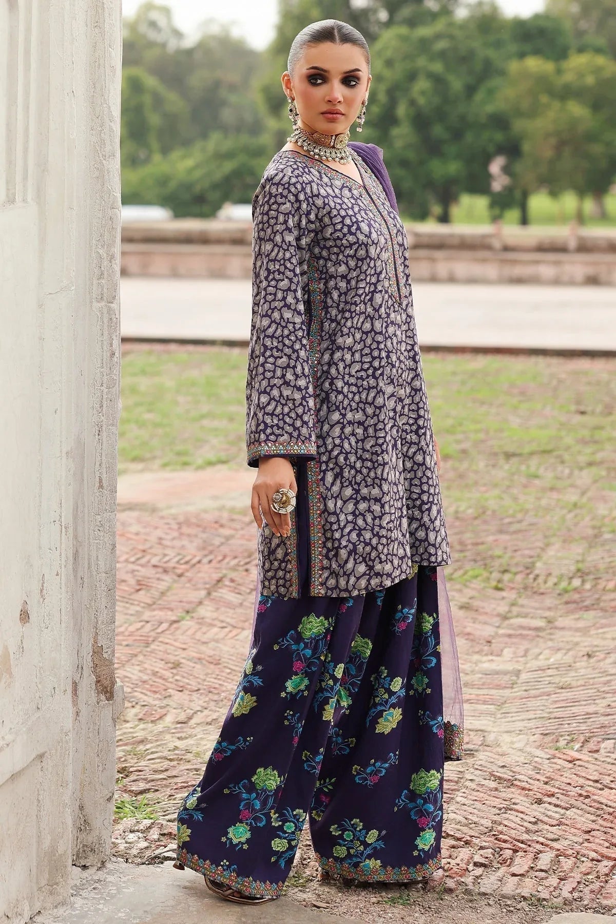 Charizma | Festive Pret | CMA-5-121A - Aqsa Fabrics