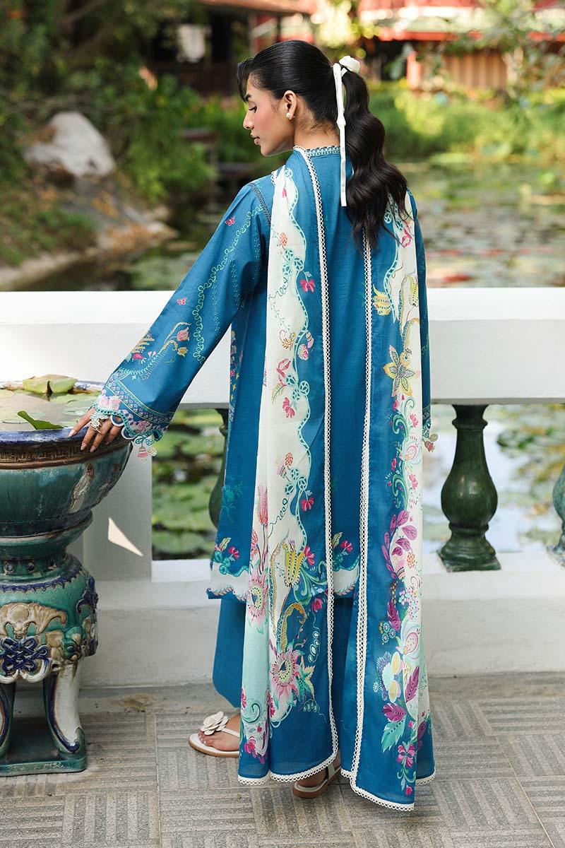 Qalamkar | Q Prints 26 | AX-05 (B) CAIRE - Aqsa Fabrics