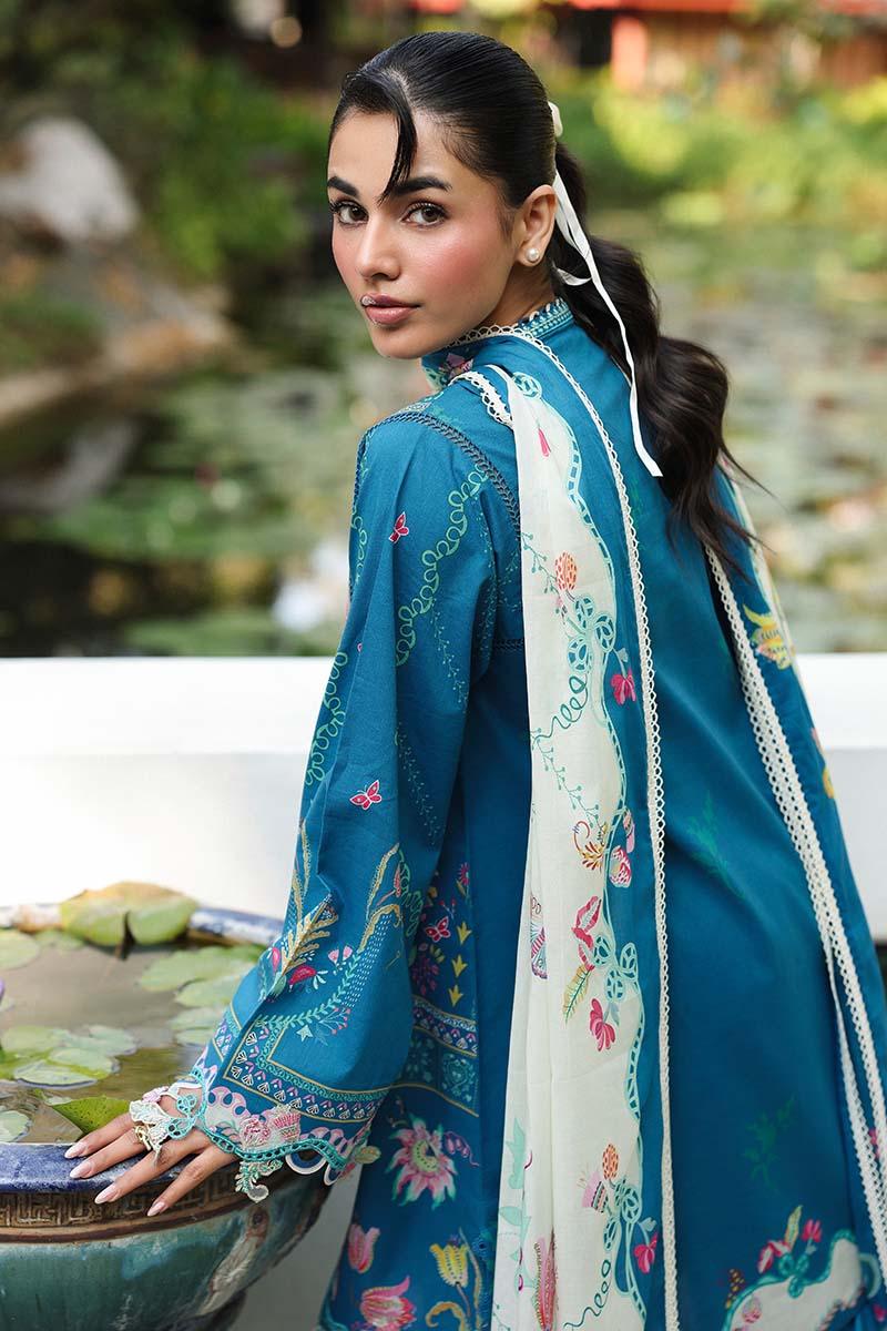 Qalamkar | Q Prints 26 | AX-05 (B) CAIRE - Aqsa Fabrics
