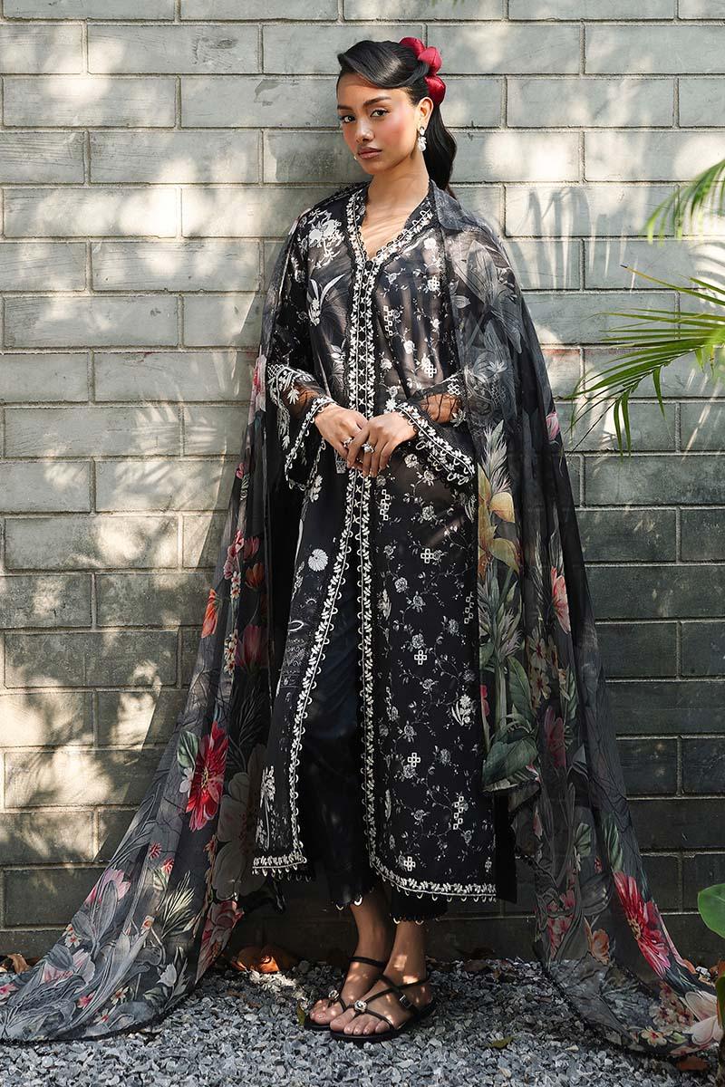 Qalamkar | Q Prints 26 | AX-08 (B) EAVAN - Aqsa Fabrics