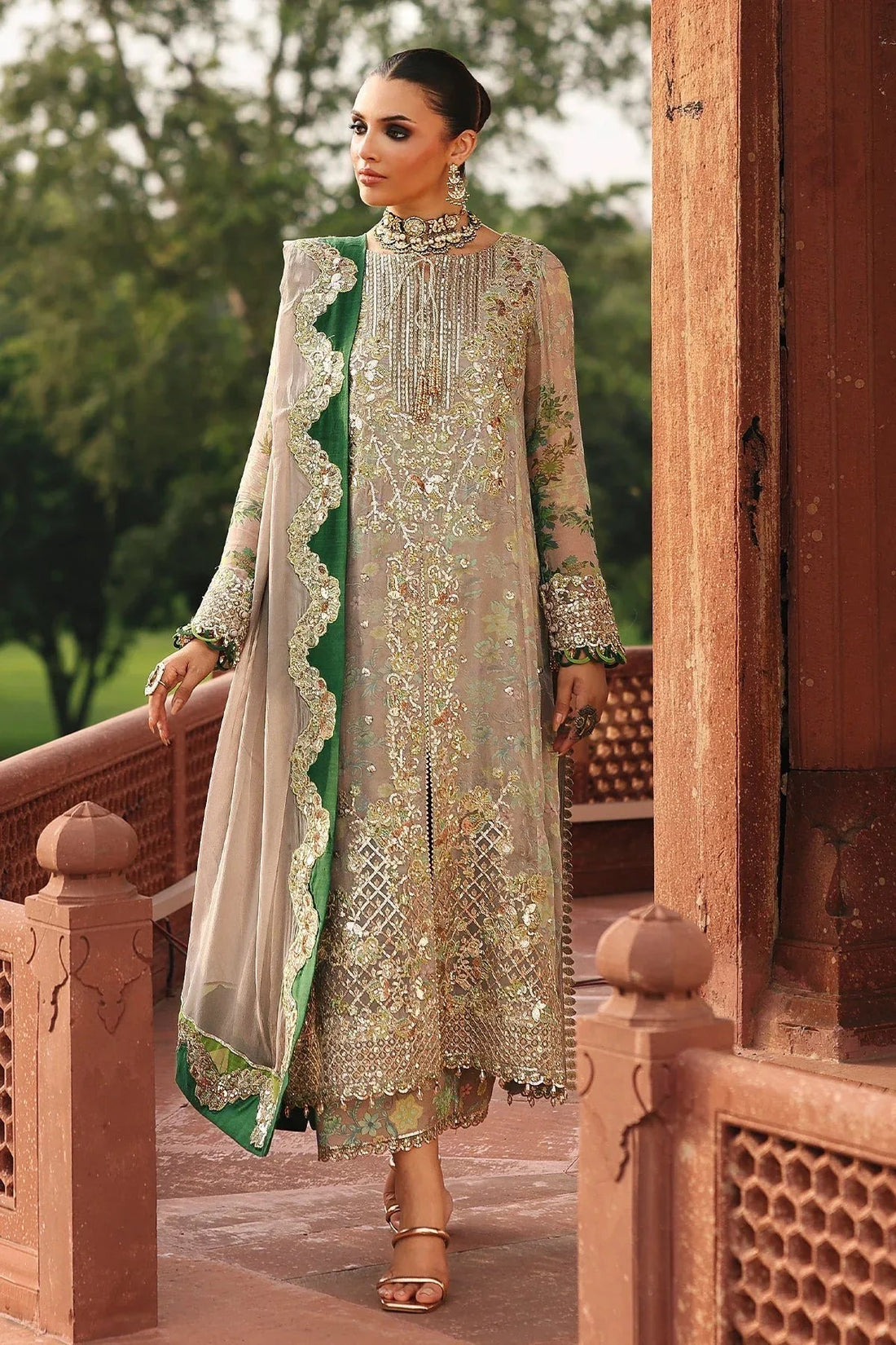 Charizma | Vasal Chiffon 25 | VSL25-23 D - Aqsa Fabrics
