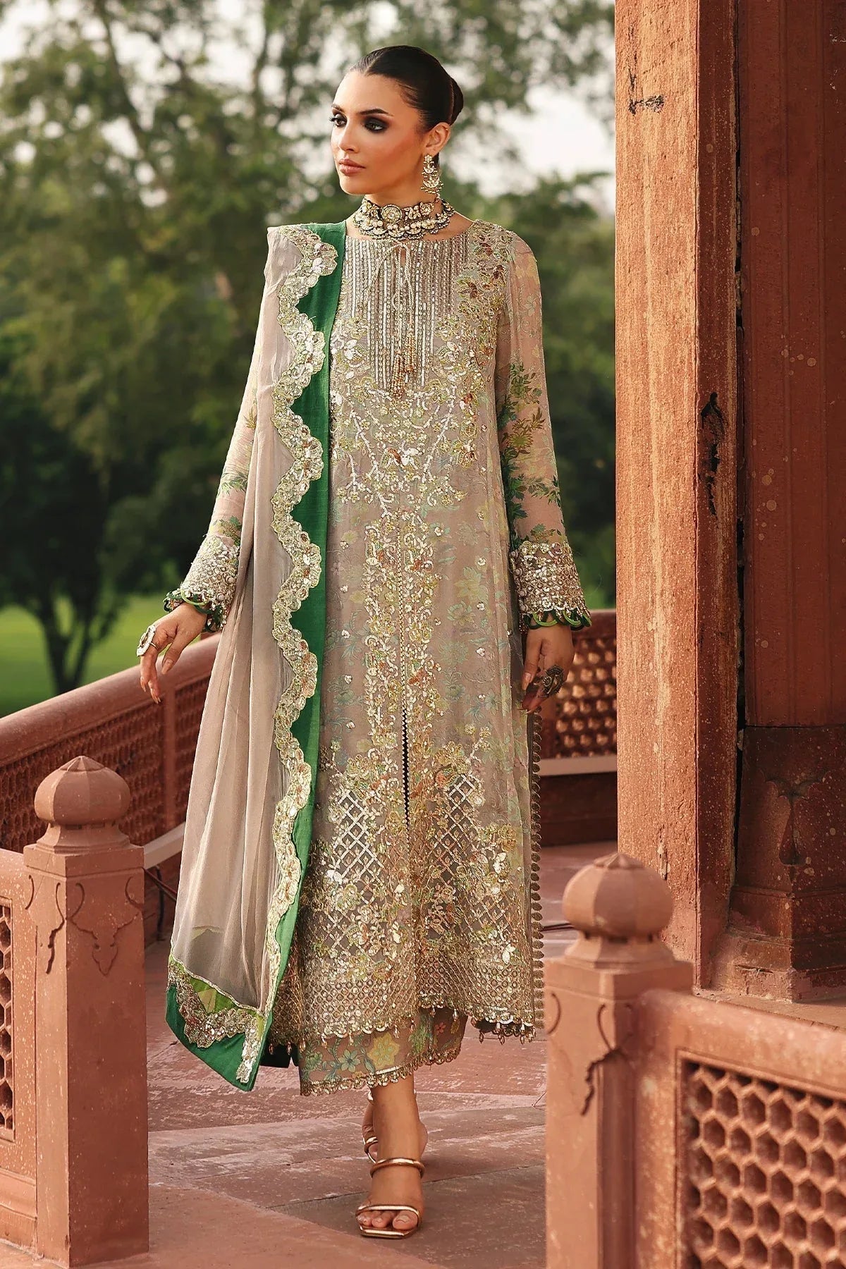 Charizma | Vasal Chiffon 25 | VSL25-23 D - Aqsa Fabrics
