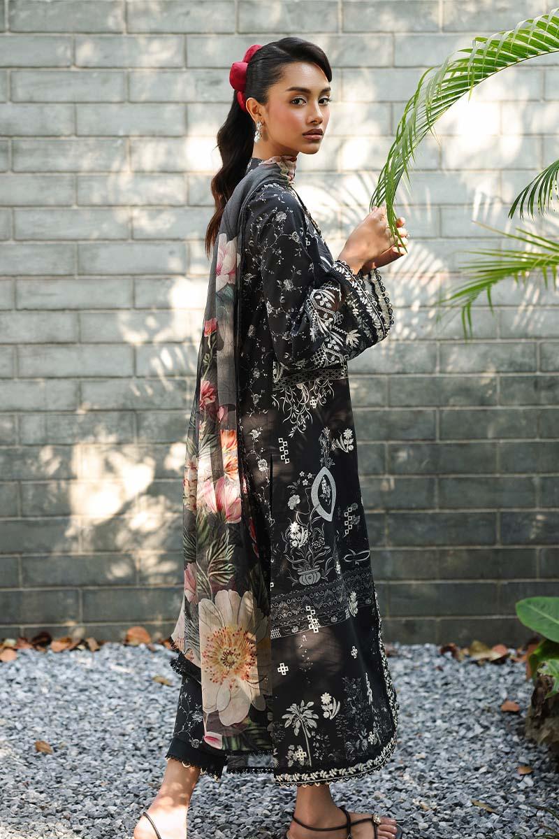 Qalamkar | Q Prints 26 | AX-08 (B) EAVAN - Aqsa Fabrics