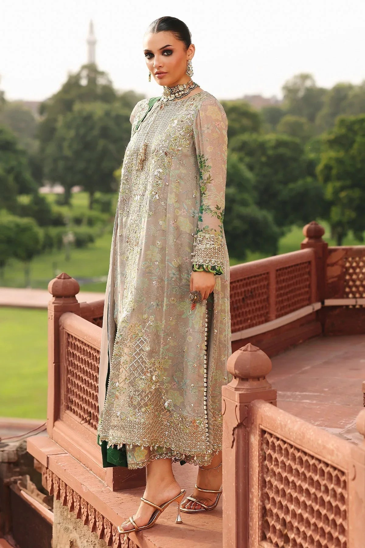 Charizma | Vasal Chiffon 25 | VSL25-23 D - Aqsa Fabrics