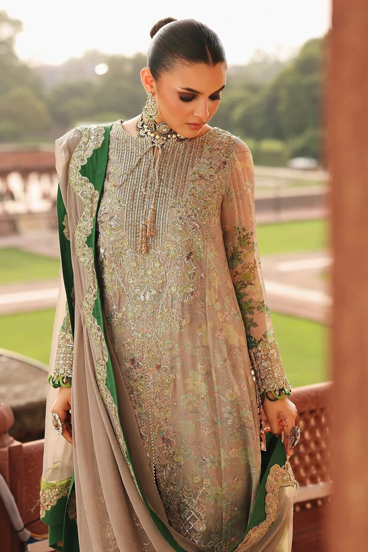 Charizma | Vasal Chiffon 25 | VSL25-23 D - Aqsa Fabrics