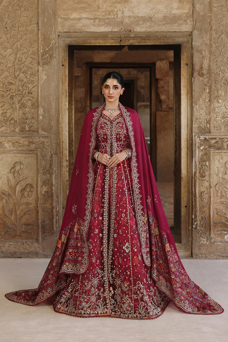 Qalamkar | Shadmaani Formals 25 | RH-01 JAHAN - Aqsa Fabrics