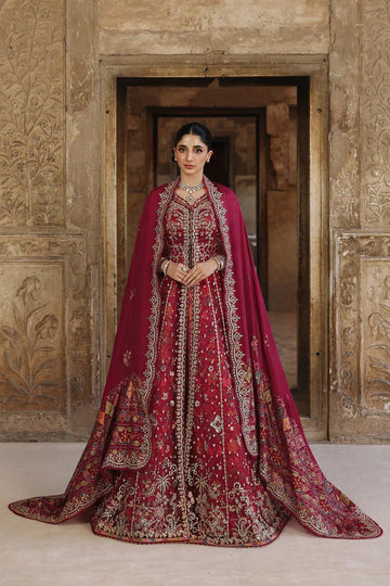 Qalamkar | Shadmaani Formals 25 | RH-01 JAHAN - Aqsa Fabrics