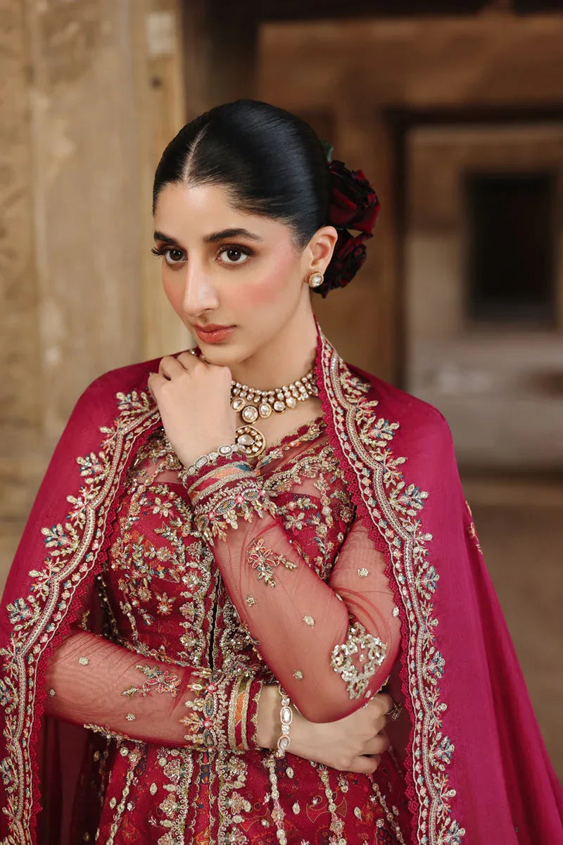 Qalamkar | Shadmaani Formals 25 | RH-01 JAHAN - Aqsa Fabrics