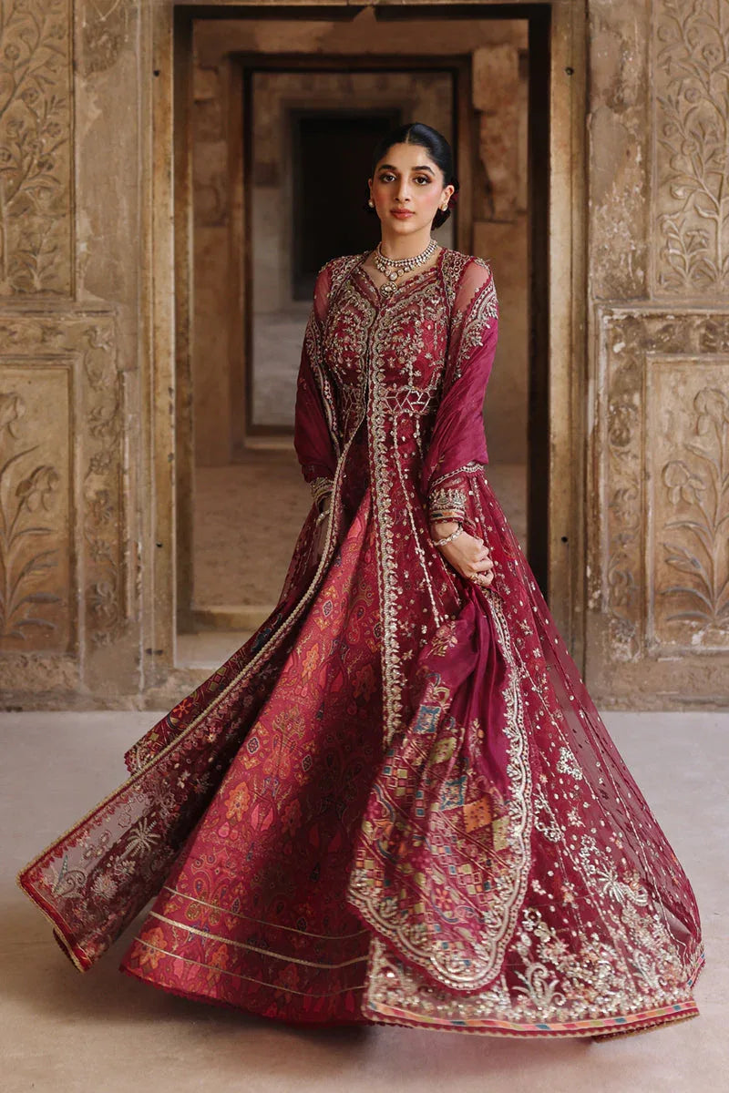Qalamkar | Shadmaani Formals 25 | RH-01 JAHAN - Aqsa Fabrics