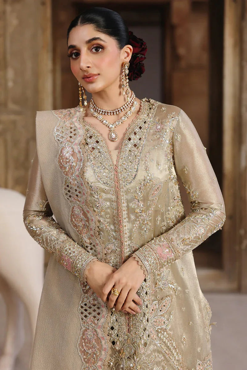 Qalamkar | Shadmaani Formals 25 | RH-07 AMEERA - Aqsa Fabrics